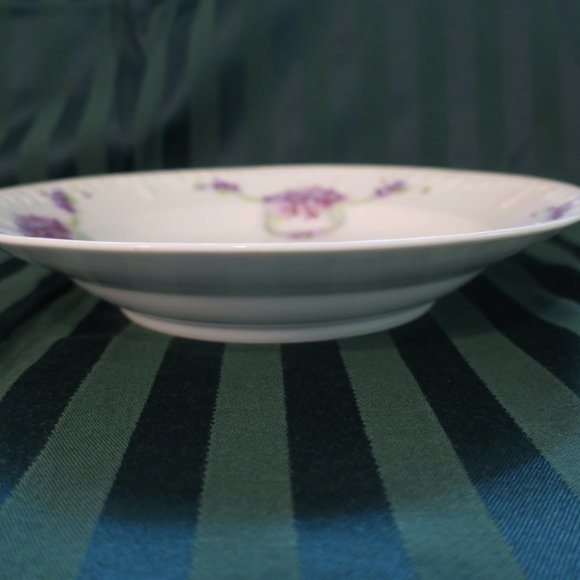 Vintage Floral Large Covered Serving Piece/Platter - Picture 12 of 12